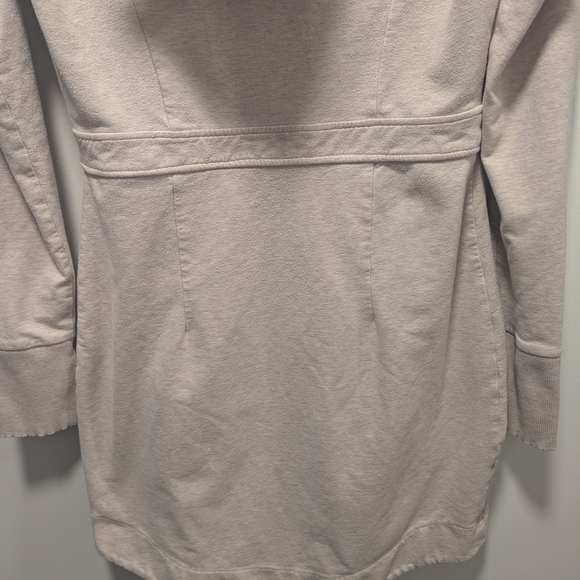 Athleta Heathered Sans Power Down Long Sleeve Dress Size Small - Picture 6 of 6